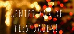 Tijdig uw hulpmiddelen bestellen voor de feestdagen
